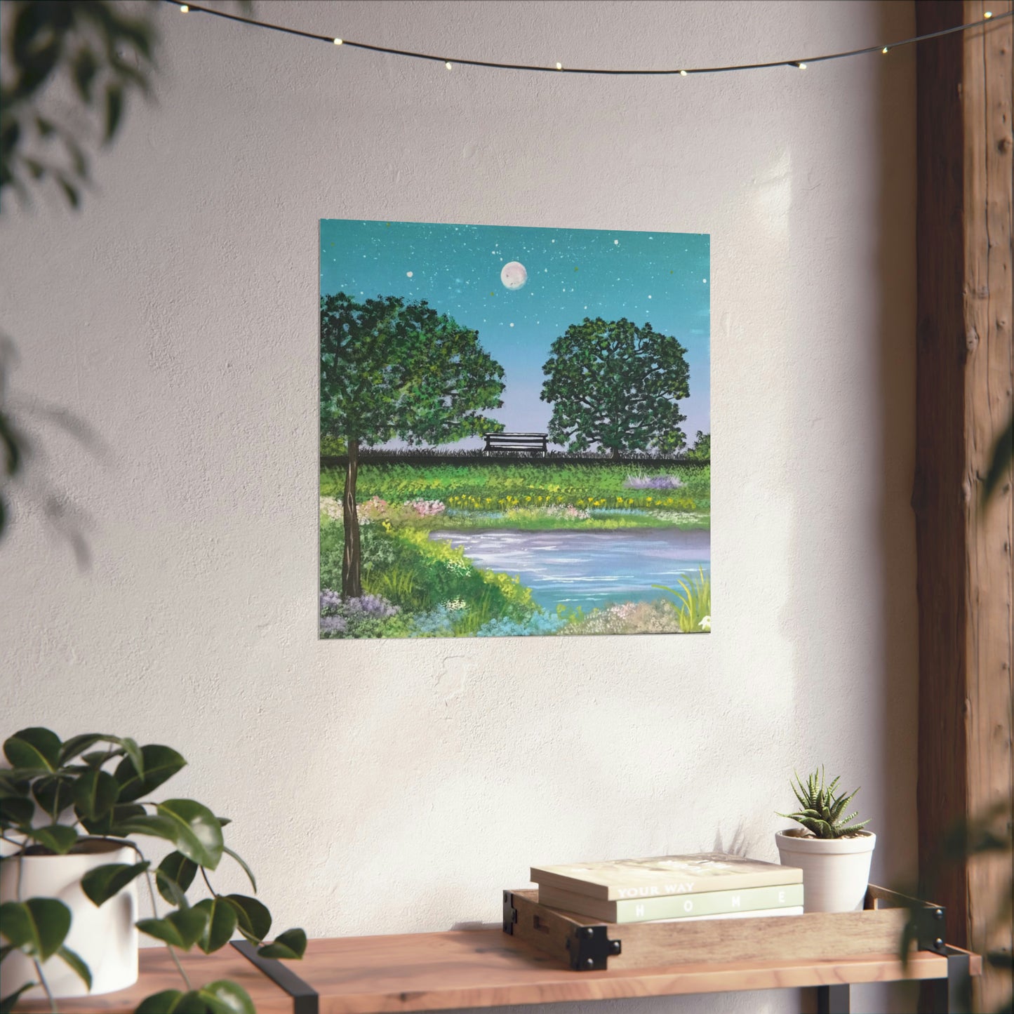 Blue Lake Print