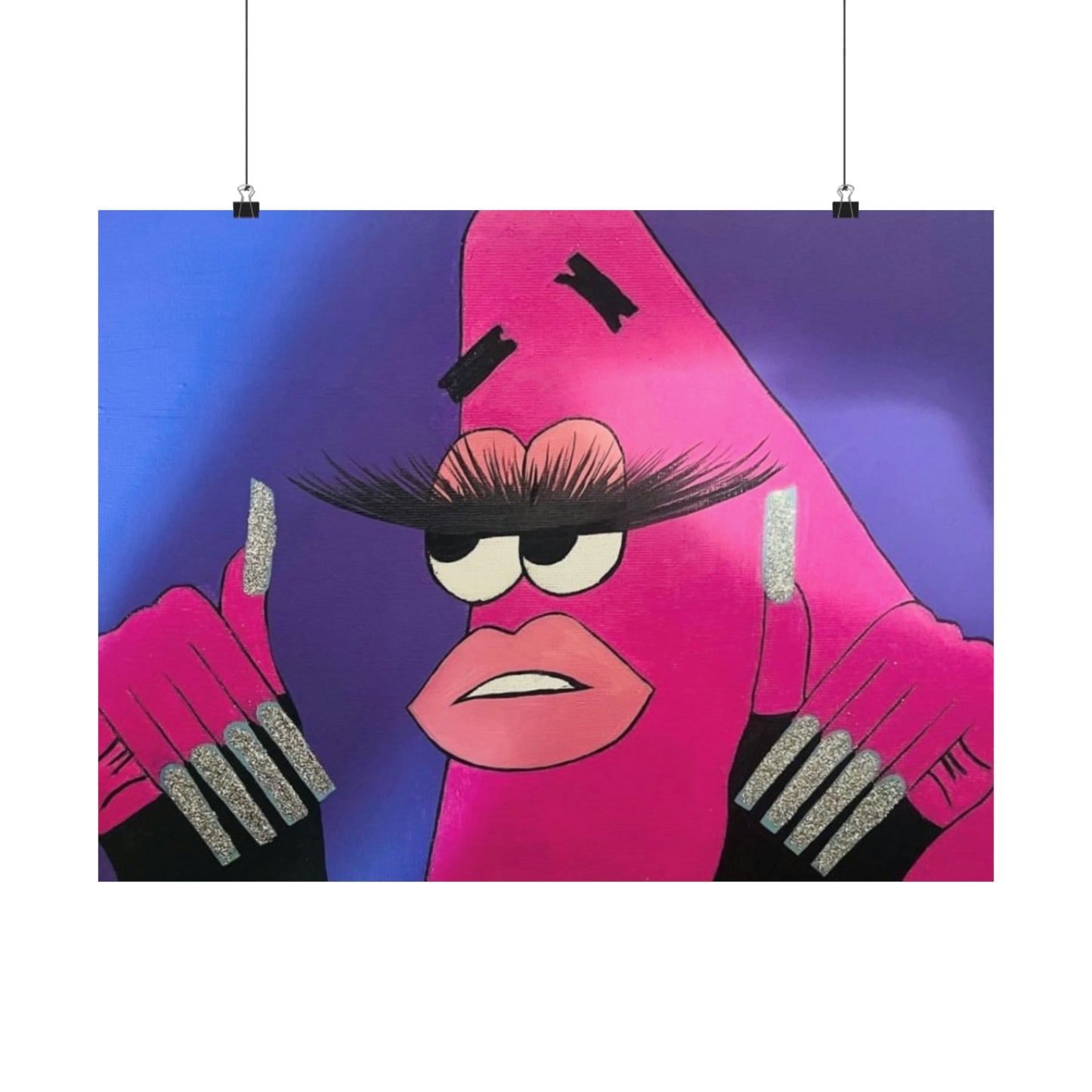 Patrick the Bad Bih Print