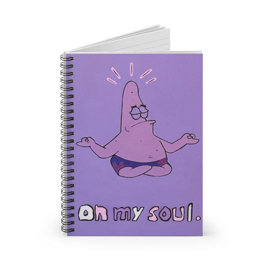 On My Soul Spiral Notebook