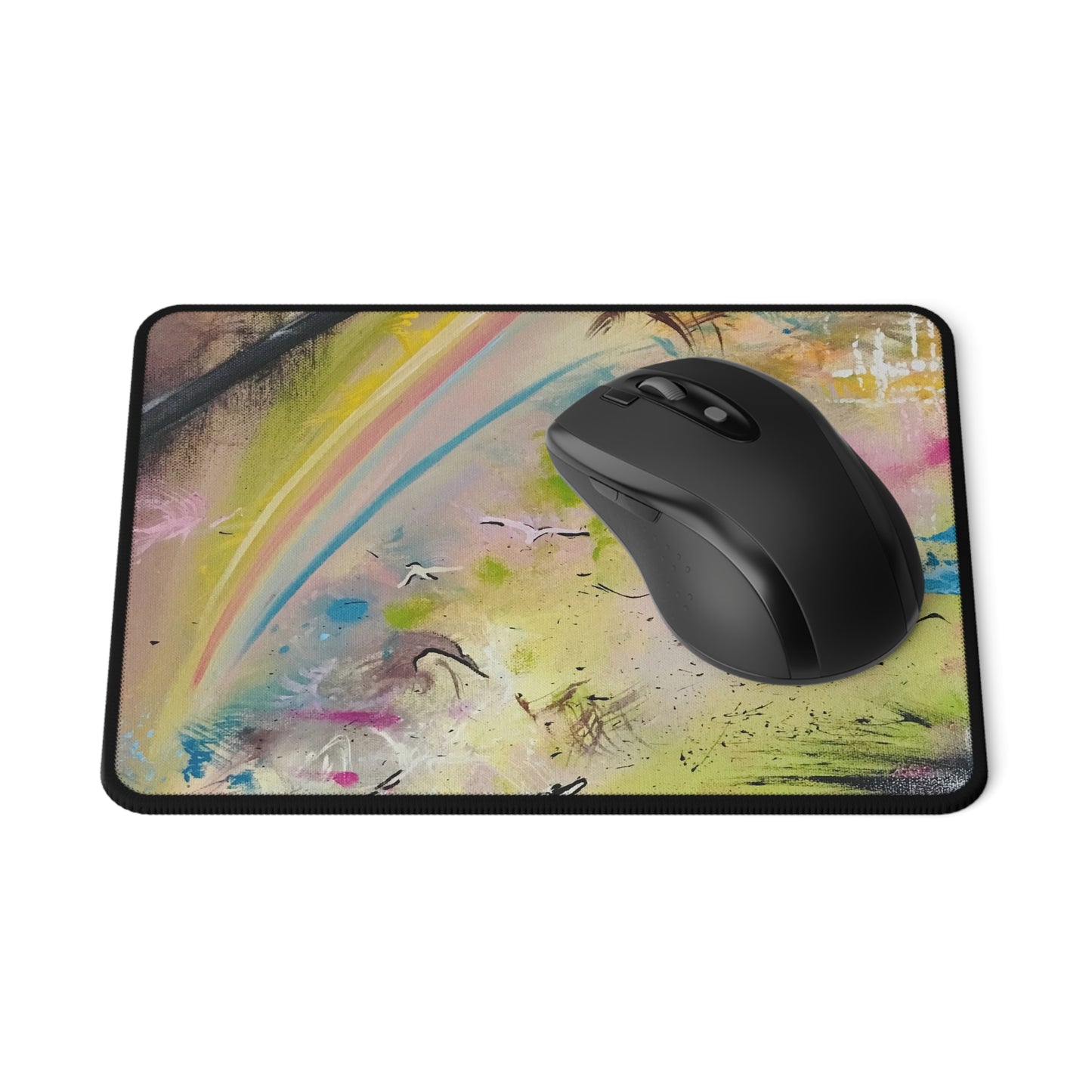 Smile Abstract Mouse Pad