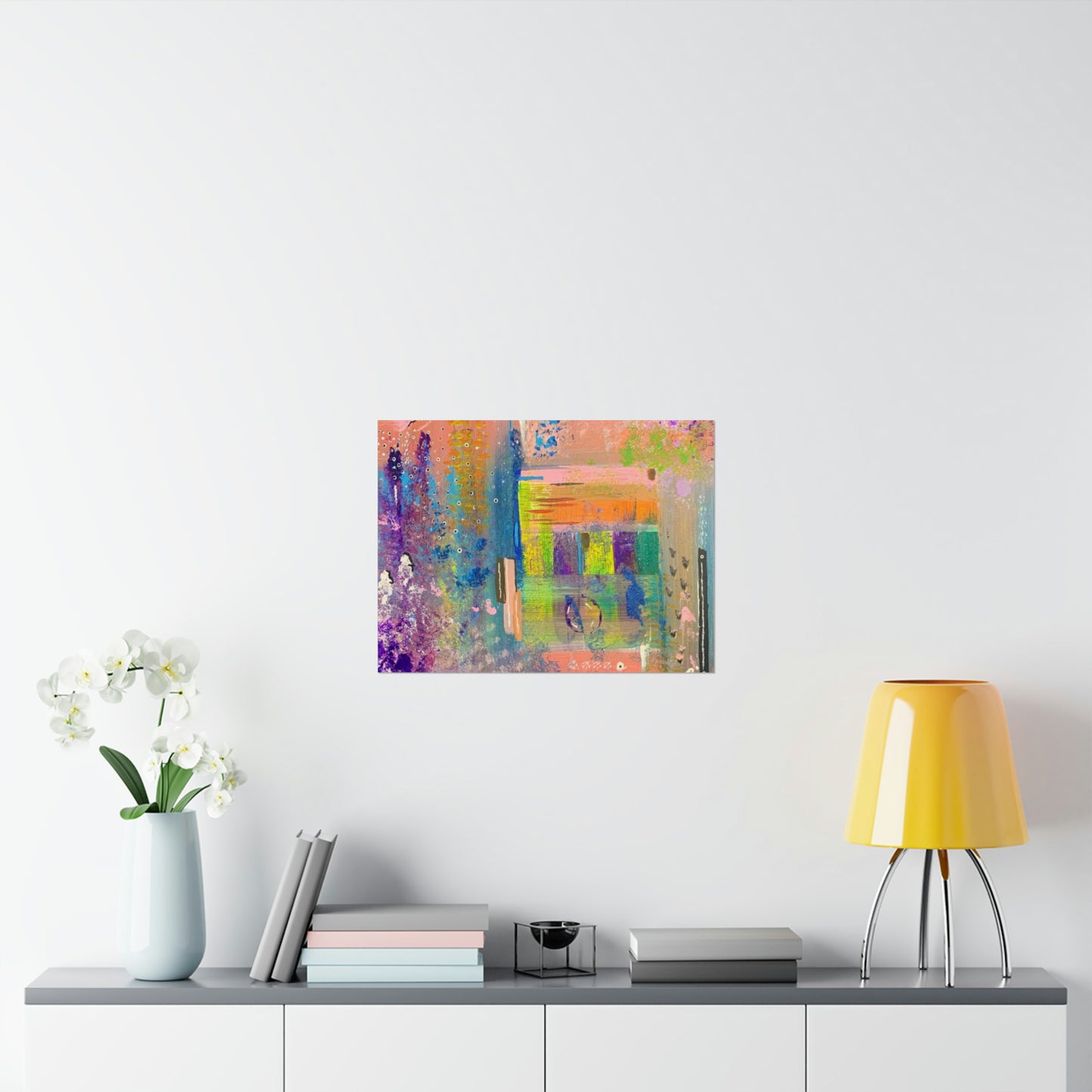 Colorblind Abstract Print