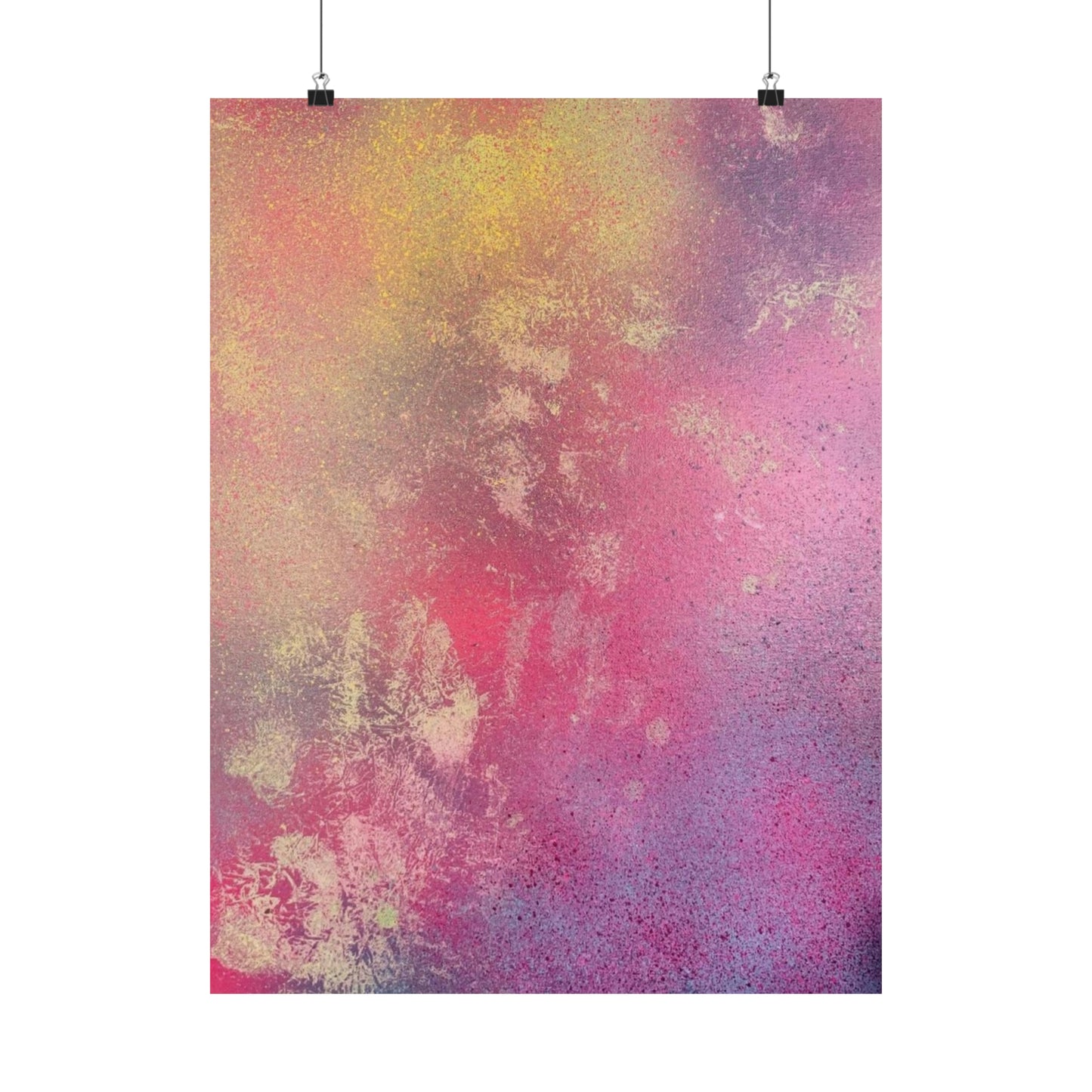 Pink Abstract Print