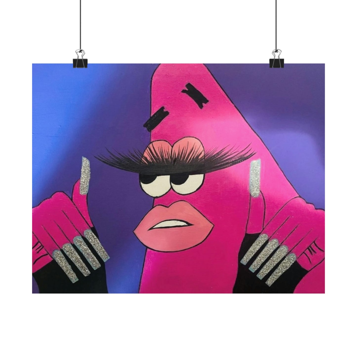 Patrick the Bad Bih Print