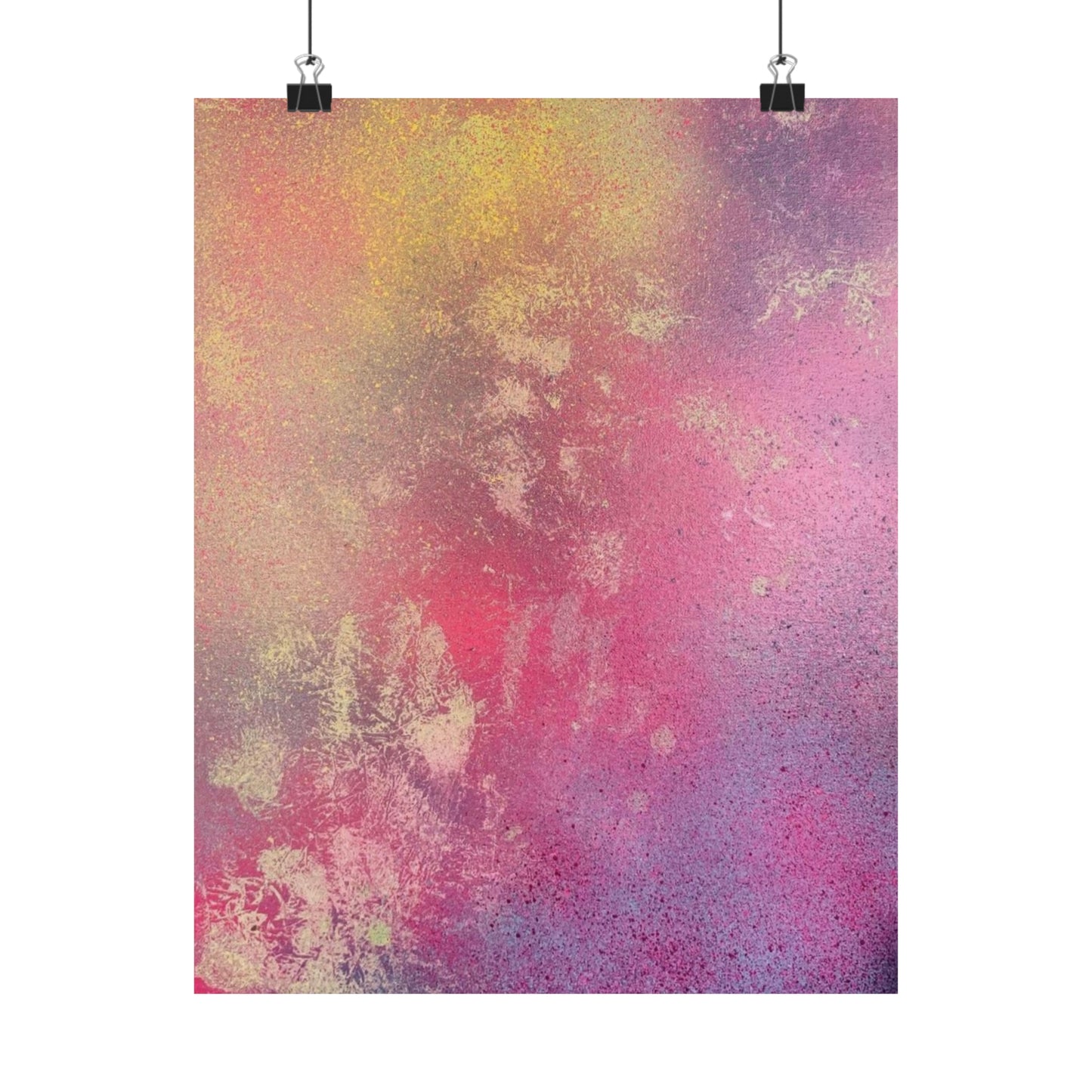 Pink Abstract Print